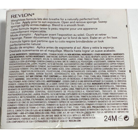 Revlon New Complexion One-Step Compact Makeup SPF 15 Warm Beige 07 0.35 Oz READ - Picture 6 of 6